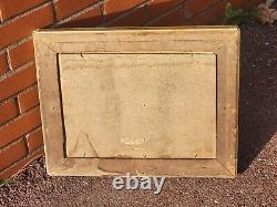 2 Tableaux ancien signé. Paysage Peinture huile sur panneau de bois Style XlX°
