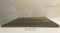 Ancien Tableau HST Albert Dakin Gihon Paysage Rivière 19ème à Restaurer