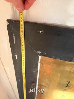 Ancien Tableau Huile Cuivre Jan Beekhout Scène de Rue Moyen Age Hollandais