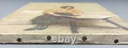 Ancien Tableau Lucien Boulier (1882-1963) Peinture Huile 5F Antique Oil Painting