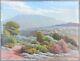 Ancien Tableau Montagne Sainte-Victoire Peinture Huile Antique Oil Painting