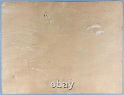 Ancien Tableau Montagne Sainte-Victoire Peinture Huile Antique Oil Painting