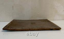 Ancien Tableau Naïf Huile sur Bois Ecole Suisse Paysage Alpin Animé 19ème