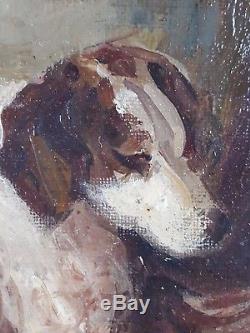 Ancien Tableau Nina Simonovich (1878-1958) Peinture Huile Antique Oil Painting