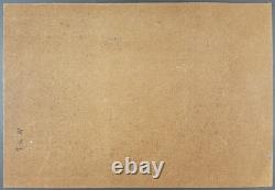 Ancien Tableau Nu Couché Marc-Olivier Grégoire (1897-1991) Peinture Painting