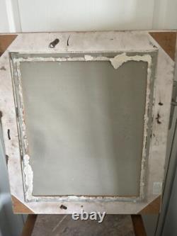 Ancien Tableau Peinture Huile Toile Repro Champs au printemps MONET 80x70 Signé