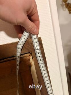 Ancien Tableau Peinture Huile Toile Source d'Après Ingres Nymphe Cruche