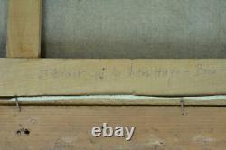 Ancien Tableau Portrait de jeune fille Costume Espagne 1930 Mag hst cadre