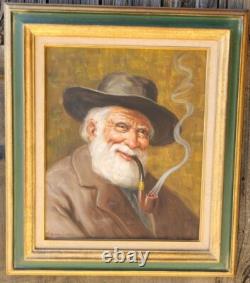 Ancien tableau F. Domingo huile sur Toile