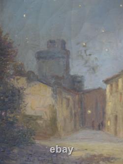 Ancien tableau Orientaliste fin 19ème siècle
