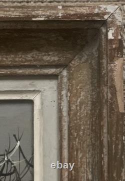 Ancien tableau huile sur toile peinture paysage canal de Venise gondole J. RAITO