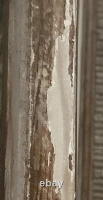 Ancien tableau huile sur toile peinture paysage canal de Venise gondole J. RAITO