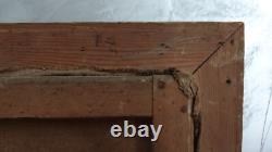 Ancien tableau peinture à l'huile sur toile