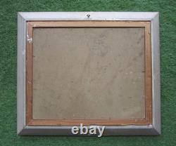 Ancien très beau tableau orientaliste signé Raymond Tellier 1931 Tunisie Tunis