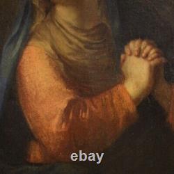 Ancienne Notre-Dame des Douleurs peinture huile sur toile tableau religieux 700