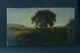 Beau tableau ancien paysage arboré campagne normande impressionniste sv Daubigny