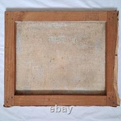 Deschamps marine Bretagne St Saint Quay Portrieux breton tableau peinture ancien