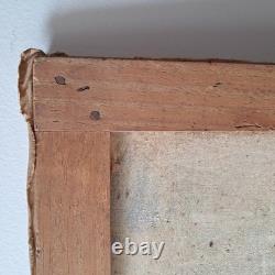 Deschamps marine Bretagne St Saint Quay Portrieux breton tableau peinture ancien