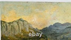 Georges ROUX (1850-1929) ancien tableau paysage signé