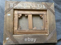 HST TABLEAU ANCIEN MARINE BATEAU XIX eme DRAPEAU HOLLANDE