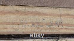 Joli Tableau Ancien Huile Sur Papier Paysage Lac Signature à identifier 27 x19cm