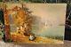 Joli tableau ancien représentant le Lac D'Annecy (Vieille Paterne Talloires)