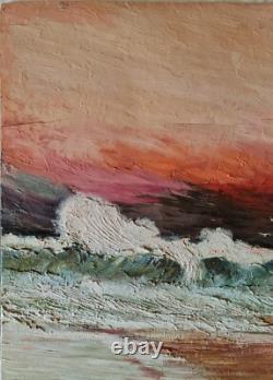 KLEEHAAS Tableau ancien impressionniste monogramme T K Huile