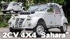 La 2cv 4x4 Aux 2 Moteurs Explications Et Essai D Une Sahara