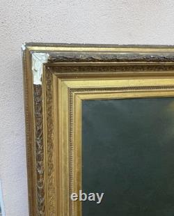 Marie Madeleine, grand format, huile sur toile à restaurer, tableau ancien