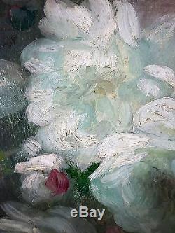 Marthe Elisabeth Barbaud-Kock (Française, 1862-1928) Ancien Tableau Peinture