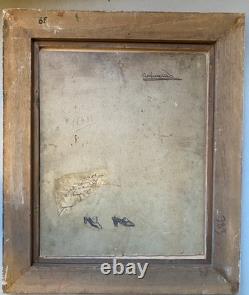 Nature Morte par Weill, Nabi dn Goût De Vallotton Tableau Ancien Huile Art Déco