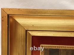 Paire De Tableaux Anciens Huile Sur Bois Scenes Taverne Medieval