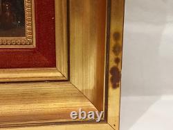 Paire De Tableaux Anciens Huile Sur Bois Scenes Taverne Medieval Paire De Tableaux Anciens Huile Sur Bois Scenes Taverne Medieval