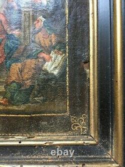 Paire de tableaux religieux anciens, Peintures miniatures, Vierge, Christ, XIXe