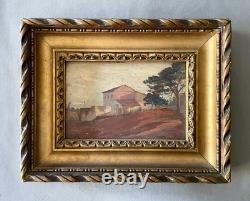 Paul Nicolaï, huile sur panneau, tableau ancien signé, peinture, XXe