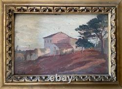 Paul Nicolaï, huile sur panneau, tableau ancien signé, peinture, XXe