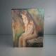 Peinture Huile Portrait Femme Scène De Genre Ancien Tableau Reproduction Renoir