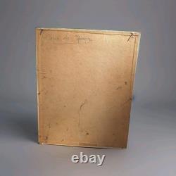 Peinture Huile Portrait Femme Scène De Genre Ancien Tableau Reproduction Renoir