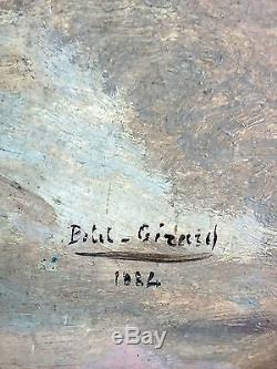 Pierre Petit-Gérard (Français, 1852-1933) Ancien Tableau Peinture Huile Original