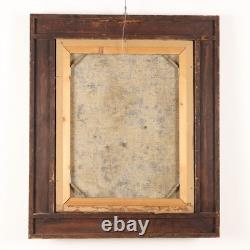 Portrait d'une Femme Noble Tableau Ancien Huile sur Toile XVIIIe Siècle