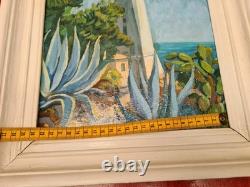 Saint Jean Cap Ferrat En 1955, Tableau Ancien
