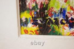 TABLEAU ANCIEN ANDRÉ EVARD Huile sur toile- Grand Peintre Suisse