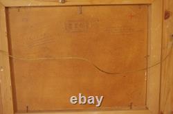 TABLEAU ANCIEN ANDRÉ EVARD Huile sur toile- Grand Peintre Suisse