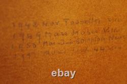 TABLEAU ANCIEN ANDRÉ EVARD Huile sur toile- Grand Peintre Suisse