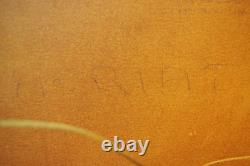 TABLEAU ANCIEN ANDRÉ EVARD Huile sur toile- Grand Peintre Suisse