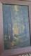 TABLEAU ANCIEN HUILE / PANNEAU BOIS de Georges MULLER. DECO NATURE FORÊT EAU 37