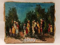 TABLEAU ANCIEN HUILE SUR TOILE DURAND-ROSÉ Auguste (1887-1962)