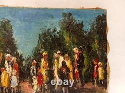 TABLEAU ANCIEN HUILE SUR TOILE DURAND-ROSÉ Auguste (1887-1962)