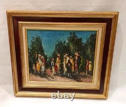 TABLEAU ANCIEN HUILE SUR TOILE DURAND-ROSÉ Auguste (1887-1962)
