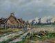Tableau Ancien André PREVOT VALERI 1890-1955 Post impressionniste Normandie